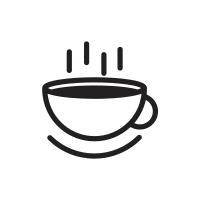 coffee cup and coffee glass element