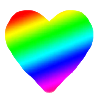 rainbow heart