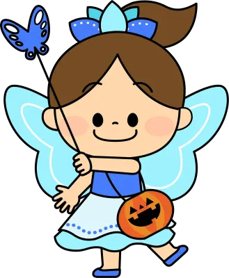 仮装をした子供