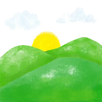 0010_Mountian range_Watercolor