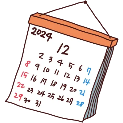 2024년 달력