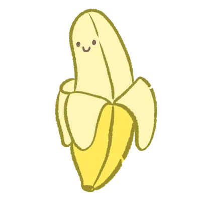 banana cute