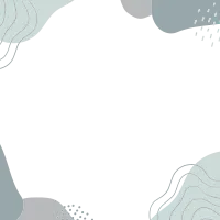Abstract frame with freeform shape