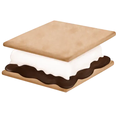S more Biscuit melt Marshmallow and melt chocolate