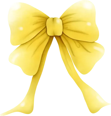 Cute hand drawing bow clipart, beautiful and color element, bow doodle line clipart.