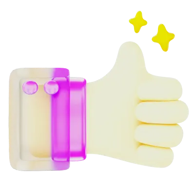 Like 3D User Interface Icon