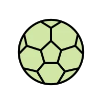 ball football green color illustration