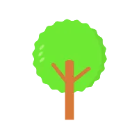 Tree Flat Style