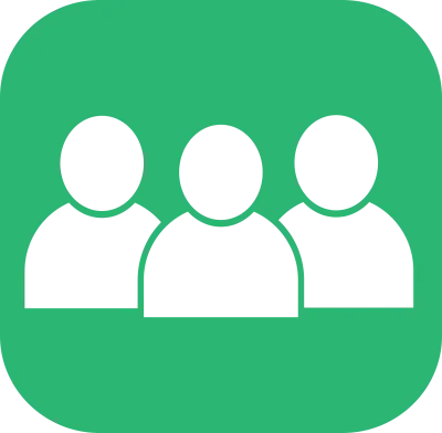 People icon sign symbol design