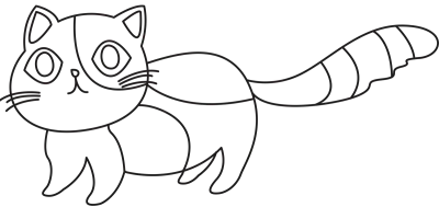 brown cat line