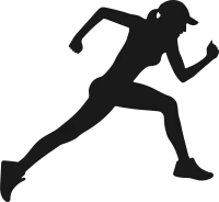 runners silhouette, run silhouette