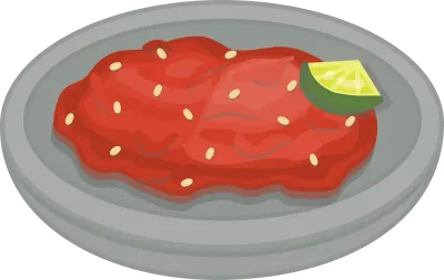 Indonesian Food Sambal Illustration