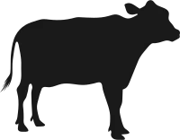 cow silhouette