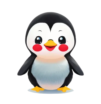 cute penguin