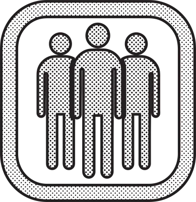 People icon avatar sign design