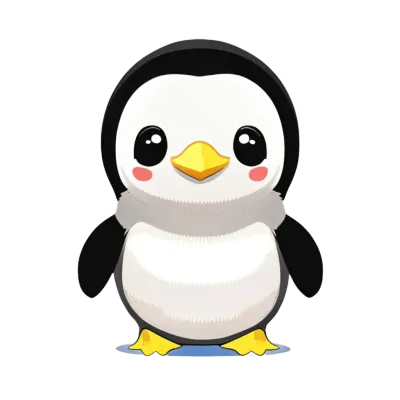 cute penguin