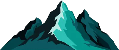 Mountain symbols for majestic design