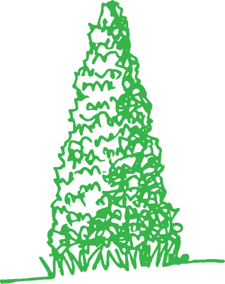 Tree icon sign symbol design