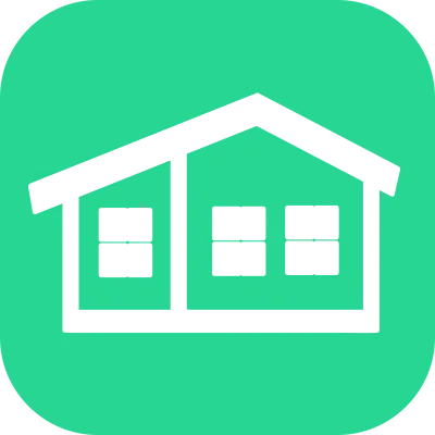 Home icon real estate sign design