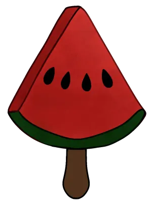 watermelon popsicle