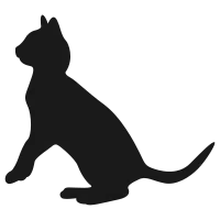 Cat silhouette