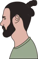 Hairstyle Man Illustration