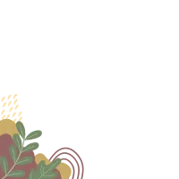 Boho Leaf Corner