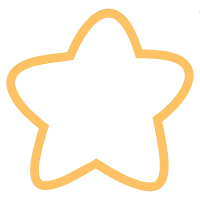 Yellow Star doodle
