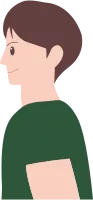 남자 옆모습
