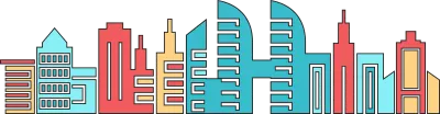 Urban City Skyscraper illustration