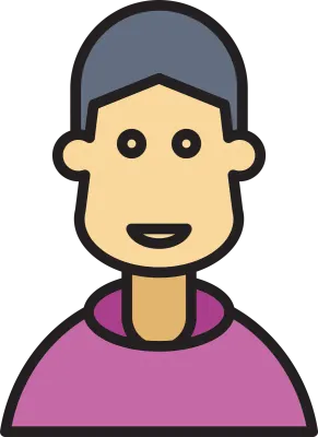 Boy Character Avatar Illustration