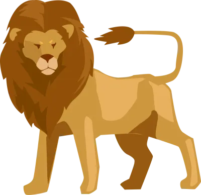 wild lion animal