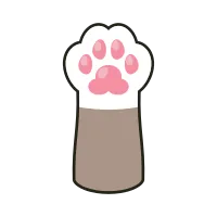 Cat Paw Illustration Vector