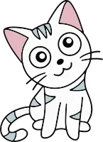 Cute Baby, Cat Kitten Cartoon, Cat Breeds, Kawaii doodle, Pet cats Clipart