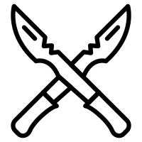 ninja outline icons