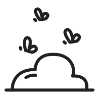Trash outline icons