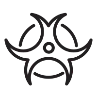 Zombie outline icons