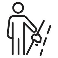 Trash outline icons