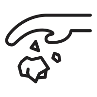 Trash outline icons