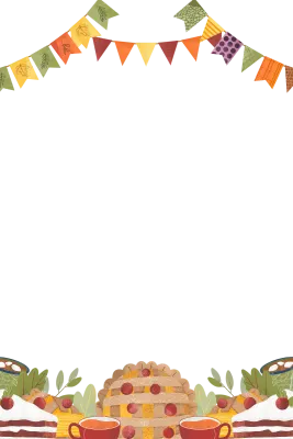 Thanksgiving Frame Bakcground