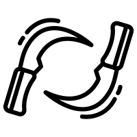ninja outline icons