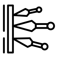 ninja outline icons