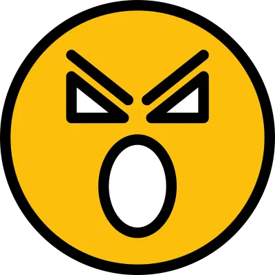 Angry Face Emoji