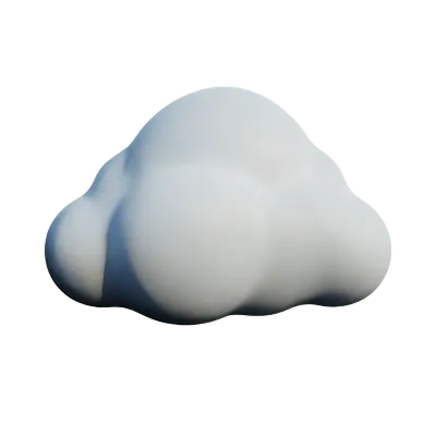 cloudshape illustration 3d