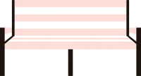 Bench flat design