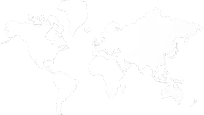 white world map