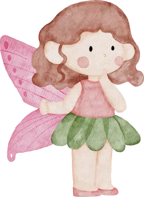 Cute Fairy Watercolor