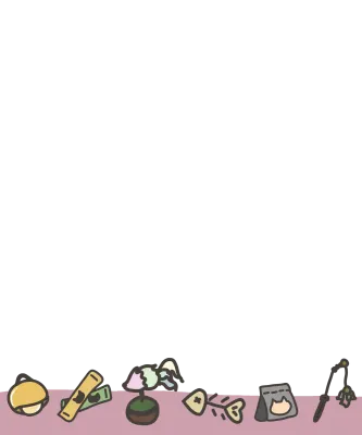 frame for kitty and equipment