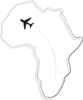Africa continent outline