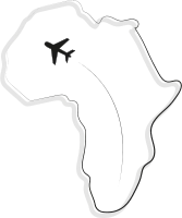 Africa continent outline